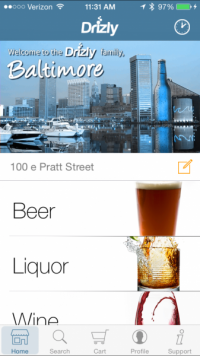 The UBER of Wine & Spirit Delivery-Drizly brings Beer, Wine, Alcohol Home w Delivery Service -  Your town